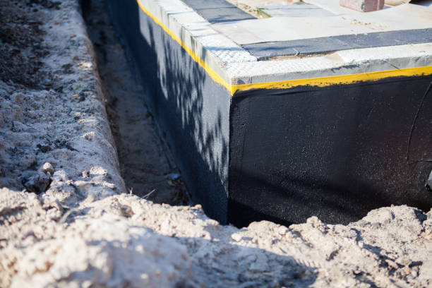 Professional Waterproofing technician working in Plymouth Meeting, PA